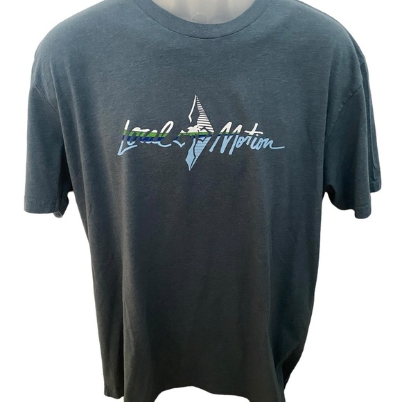 LOCAL MOTION Hawaii Logo Graphic Tee Shirt Men XL - Picture 1 of 5